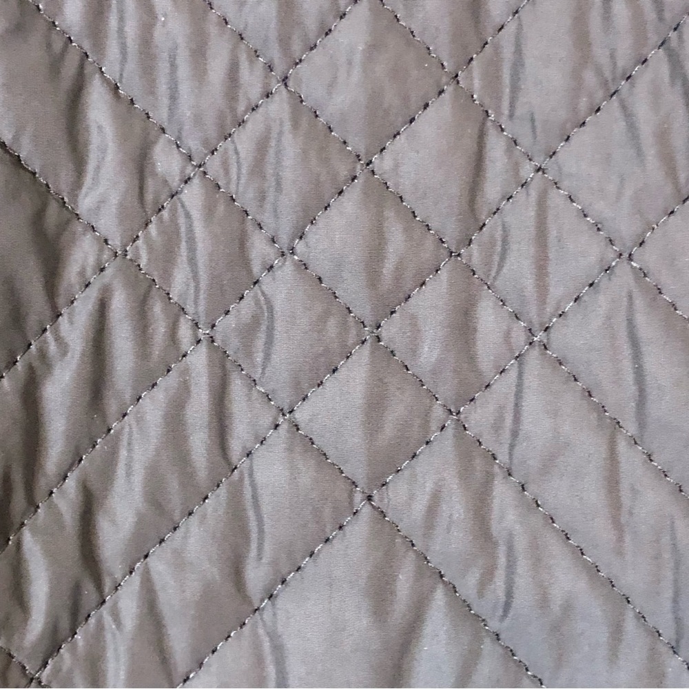 J.Jill Black Full Zip Sleeveless Side Snap Quilted Vest Size M - Picture 3 of 13
